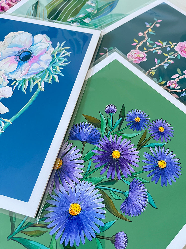 "Asters" | art print
