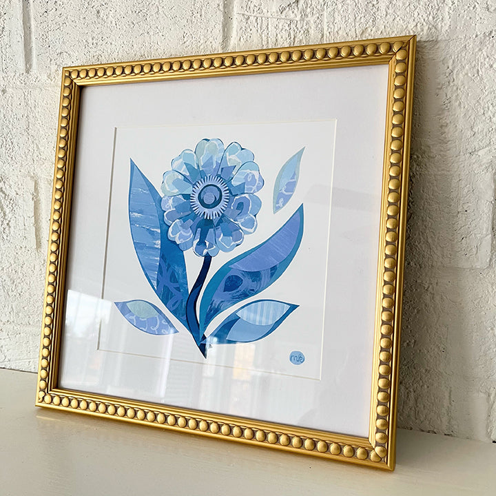 "Bloom in Blue" | print