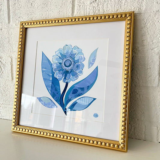 "Bloom in Blue" | print