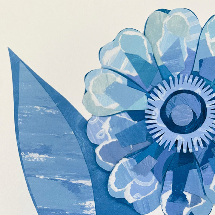 "Bloom in Blue" | print