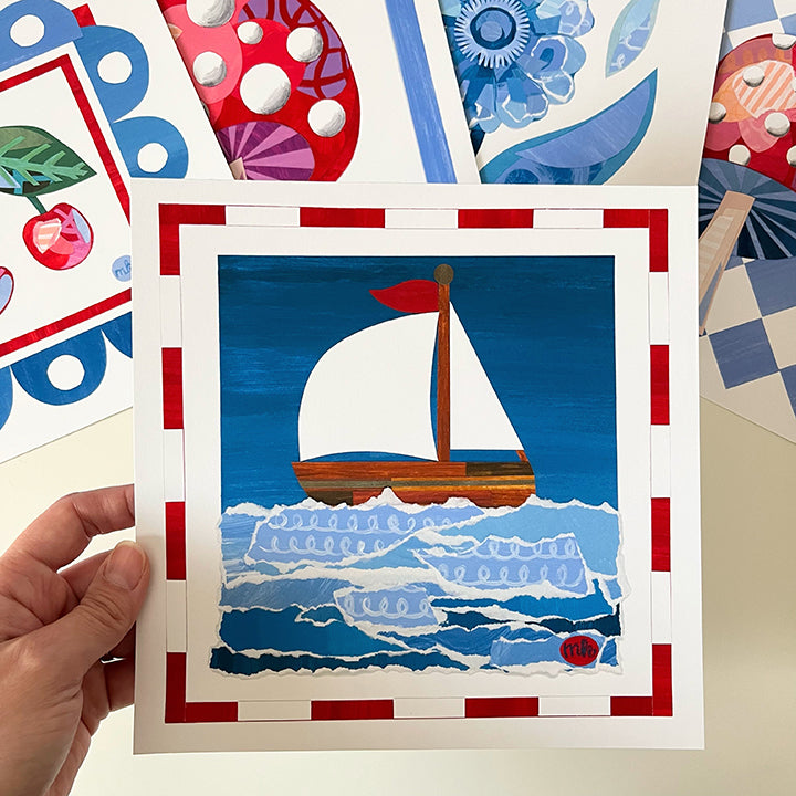 "Blue Breezes" | print