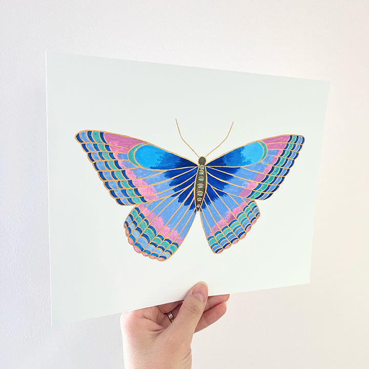 "Bella" | hand-embellished art print