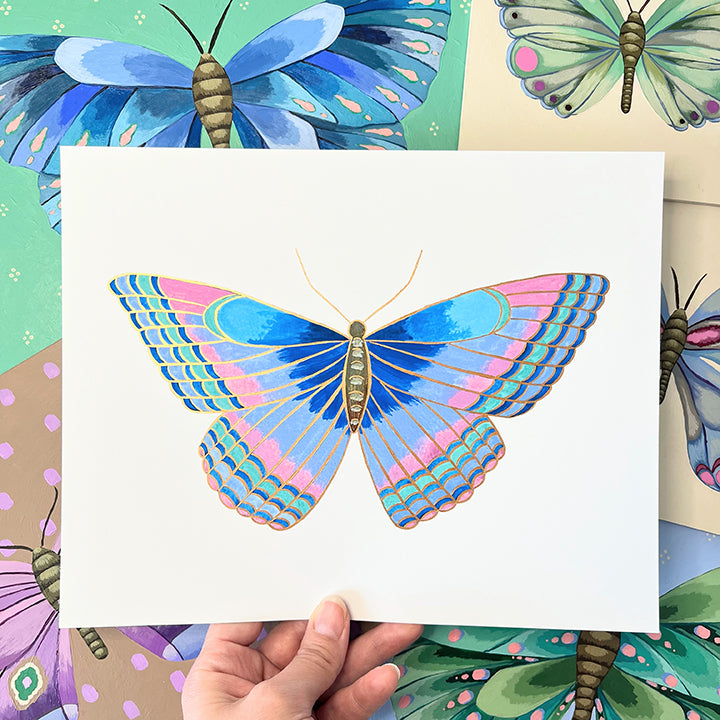 "Bella" | hand-embellished art print