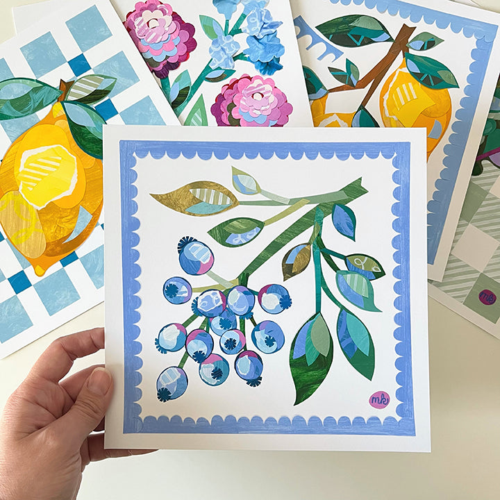 "Blueberry Bunch" | print