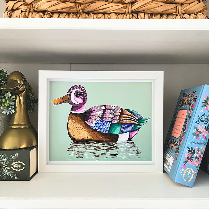 "Darby Duck" | art print