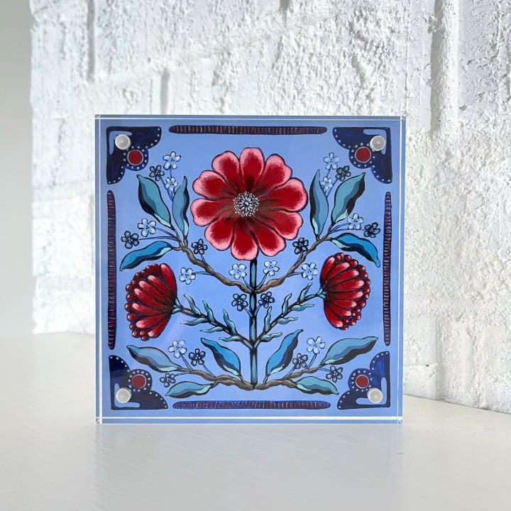 "Elin" | acrylic block framed print