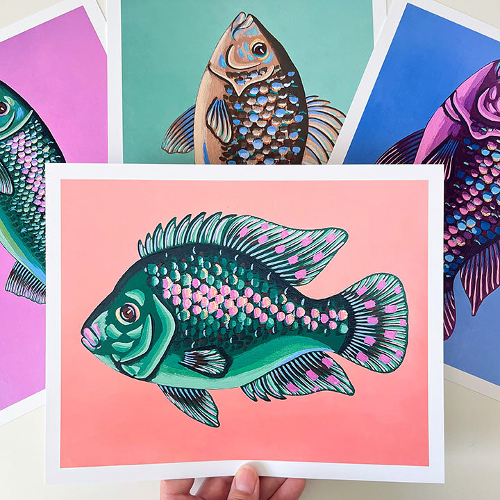 "Lou" | art print