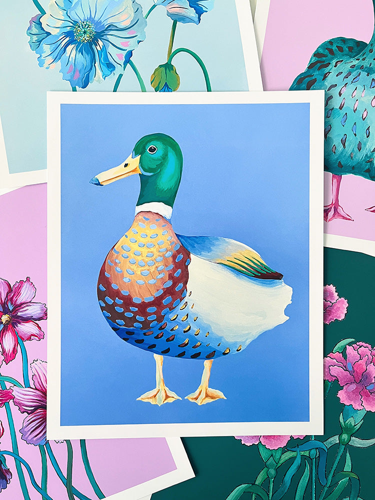 "Mikey Mallard" | art print