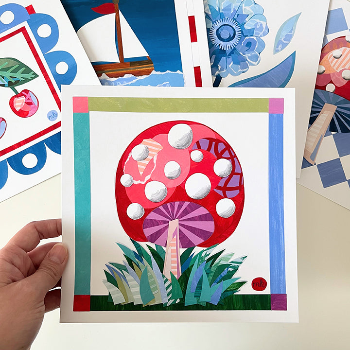 "Mushroom Cap" | print