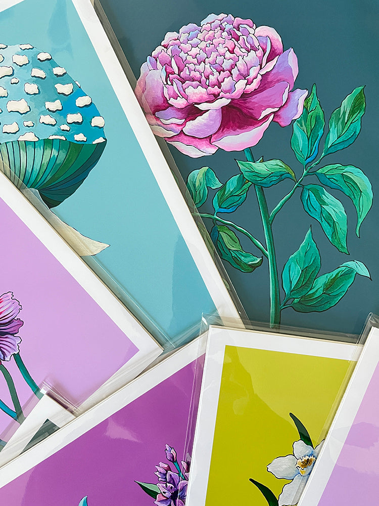 "Peony" | art print