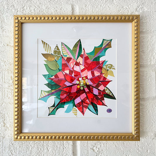 "Poinsettia Petals" | print