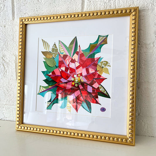 "Poinsettia Petals" | print