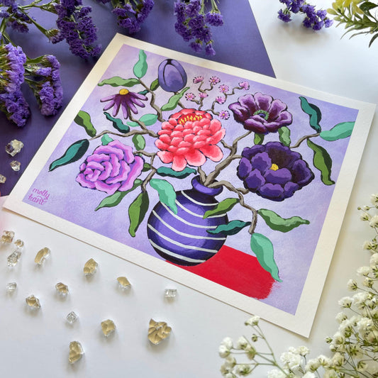 "Prepping for the Party" | giclée print