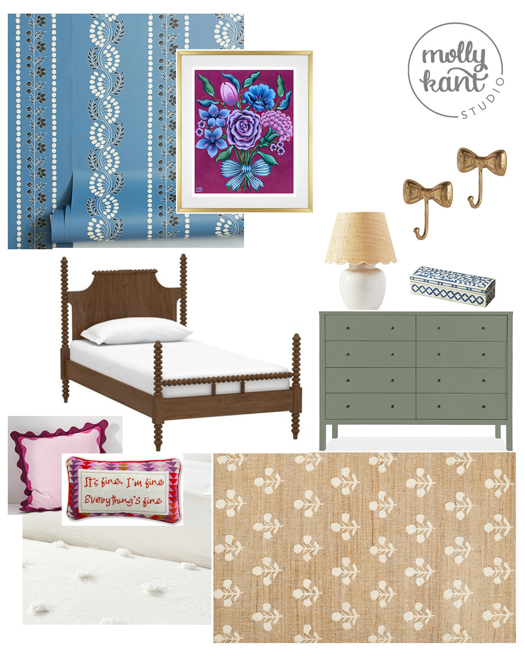 "Mixed Berry Melody" Girl's Room