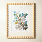 Birth Flower Hand-Embellished Print | May Hawthorns