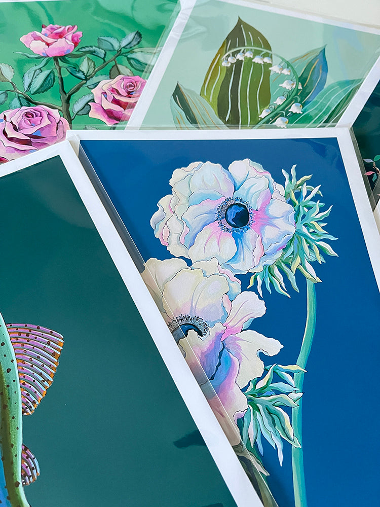 "Anemones" | art print
