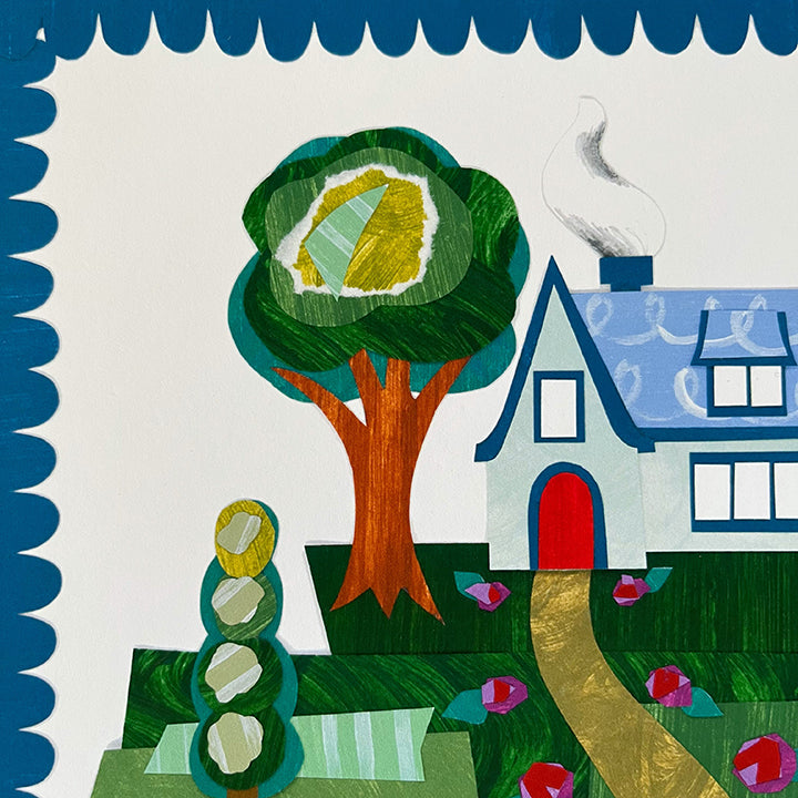 "Apple Blossom Cottage" | print