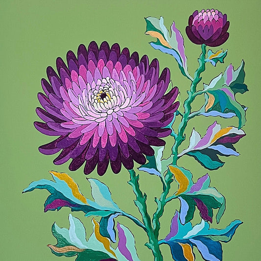 "Chrysanthemums" | art print