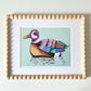 "Darby Duck" | art print