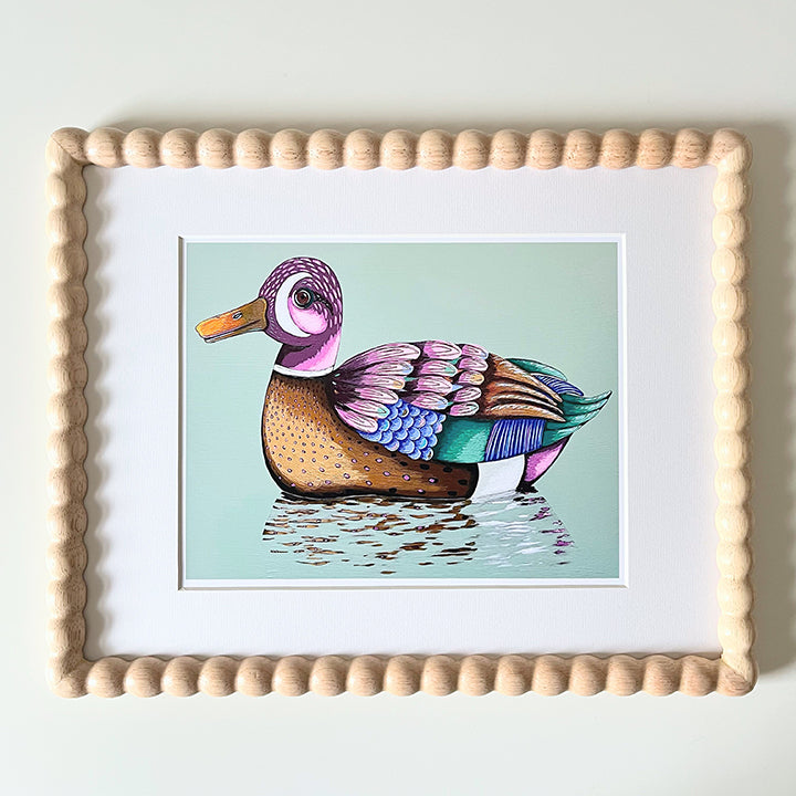 "Darby Duck" | art print