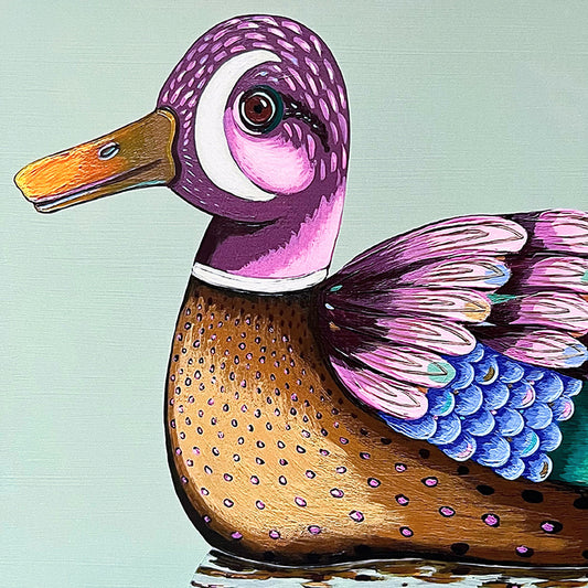 "Darby Duck" | art print