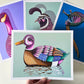 "Darby Duck" | art print