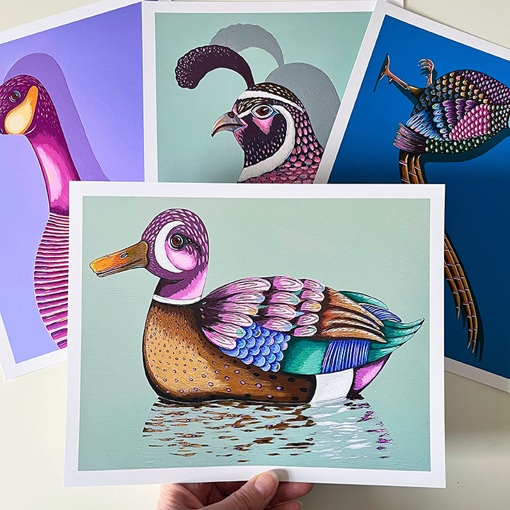 "Darby Duck" | art print