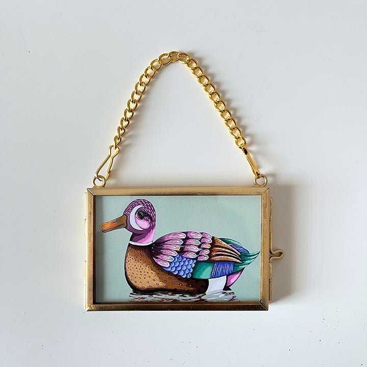 "Darby Duck" | framed mini print