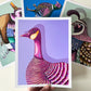 “Greta Goose” | art print