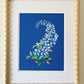 "Larkspur" | art print