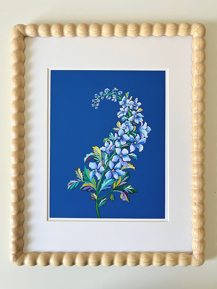 "Larkspur" | art print