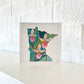 Minnesota acrylic block framed print | “Lady Slipper Flowers”