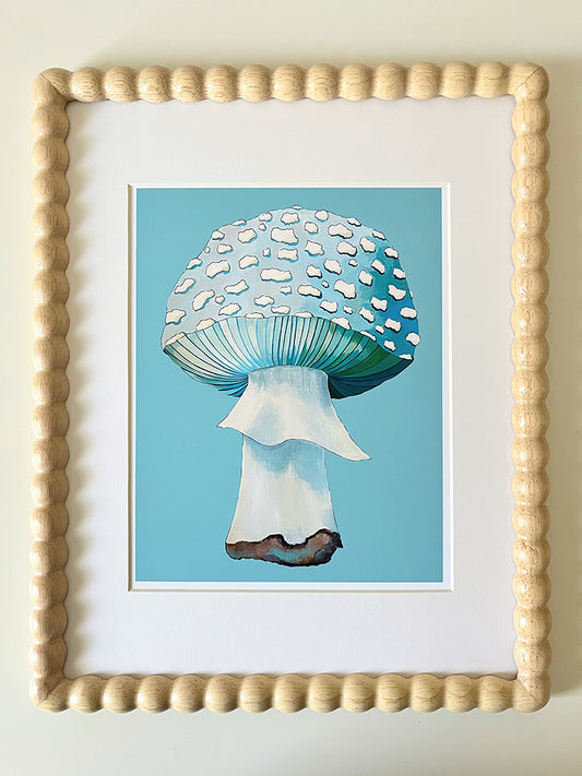 "Mushroom Study" | art print