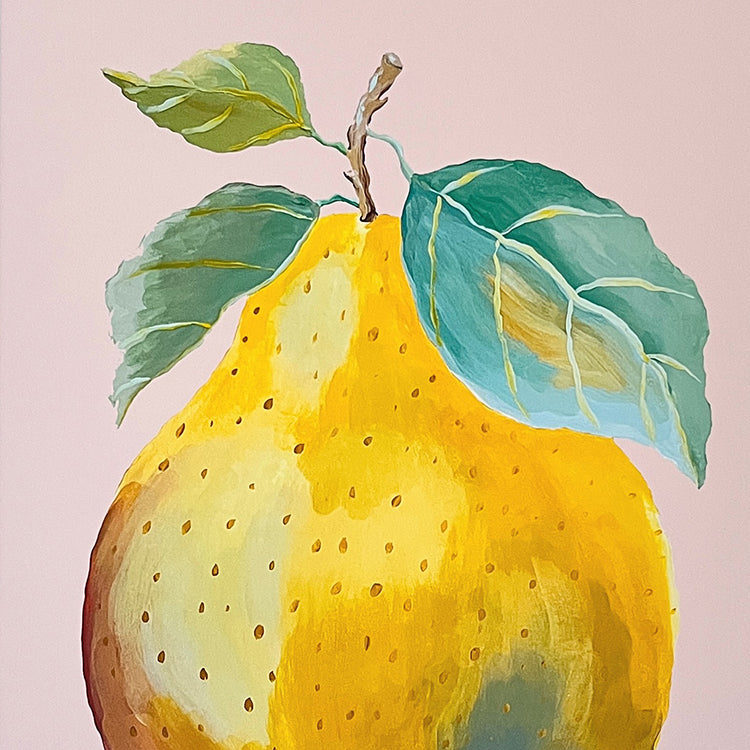 "Pear Study" | art print