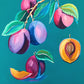 "Plum Study" | art print