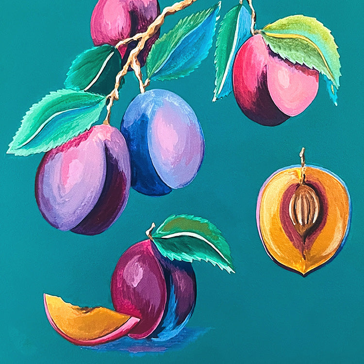 "Plum Study" | art print
