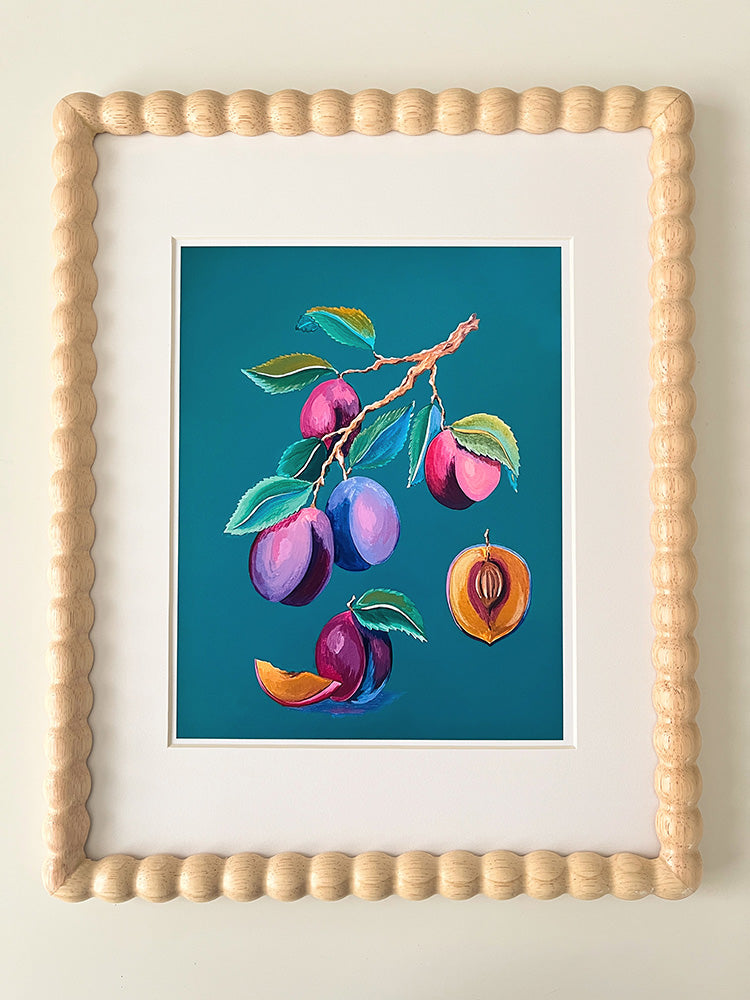 "Plum Study" | art print