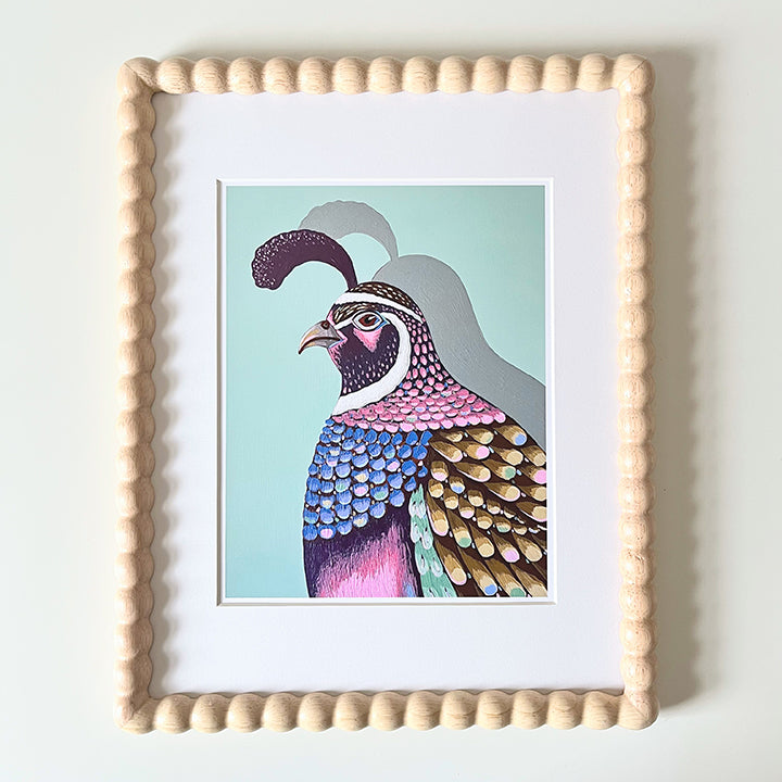 “Quincy Quail” | art print