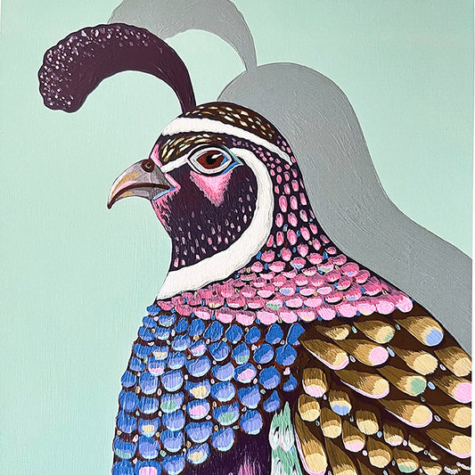 “Quincy Quail” | art print
