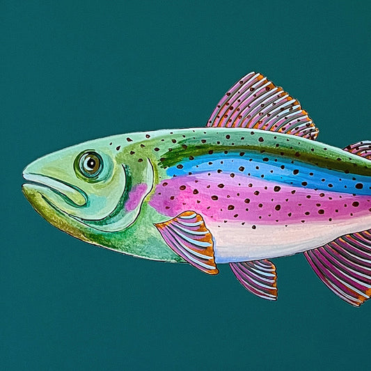 "Rainbow Trout" | art print