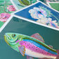 "Rainbow Trout" | art print