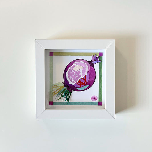 "Rooted" | mini original framed collage