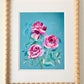 "Rose Stroll" | art print