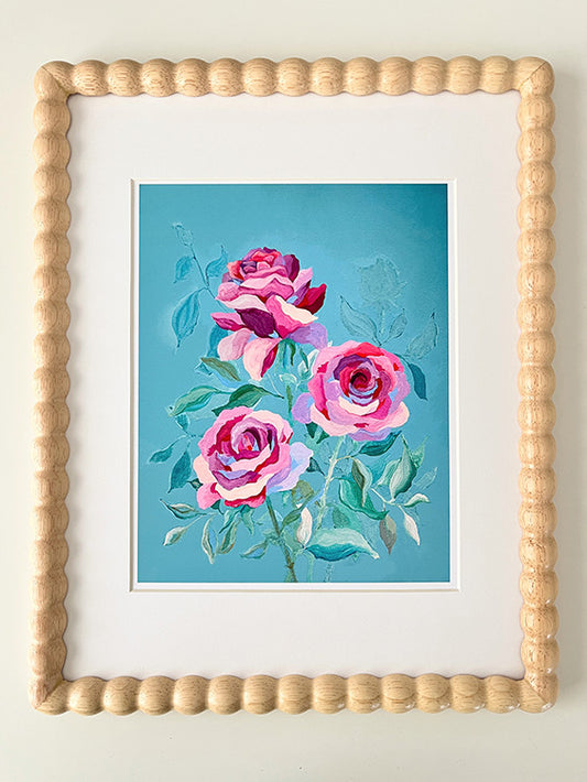 "Rose Stroll" | art print