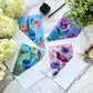 "Spring Songbirds II" Greeting Cards | Mixed Set of 4