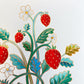 "Berry Ripe" | hand-embellished art print