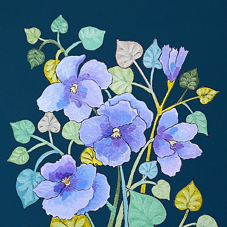 "Violets" | art print