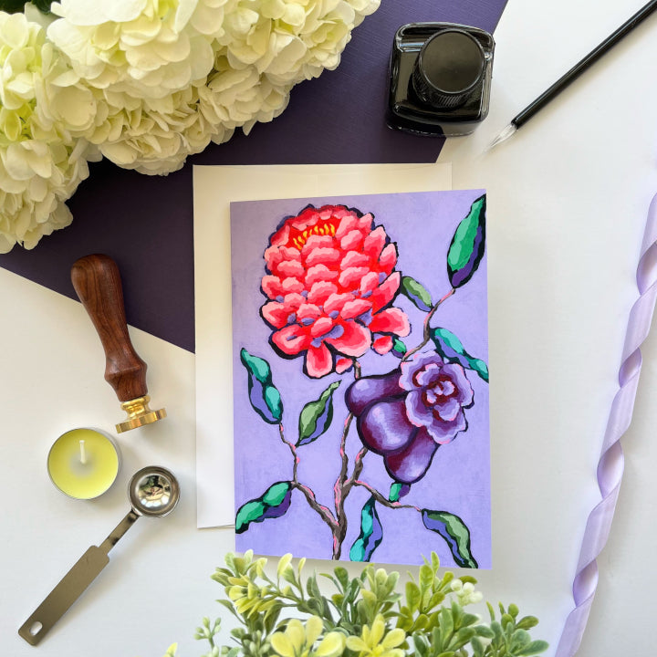 "A Little More Lipstick" Greeting Cards | Set of 4