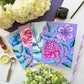 "Petals on Paper" Greeting Cards | Mixed Set of 4