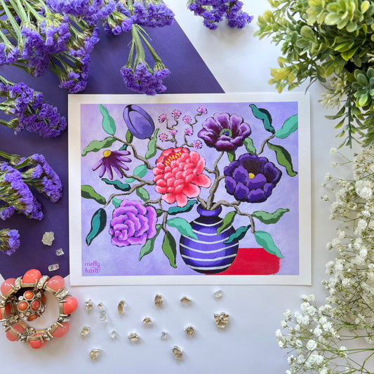 "Prepping for the Party" | giclée print